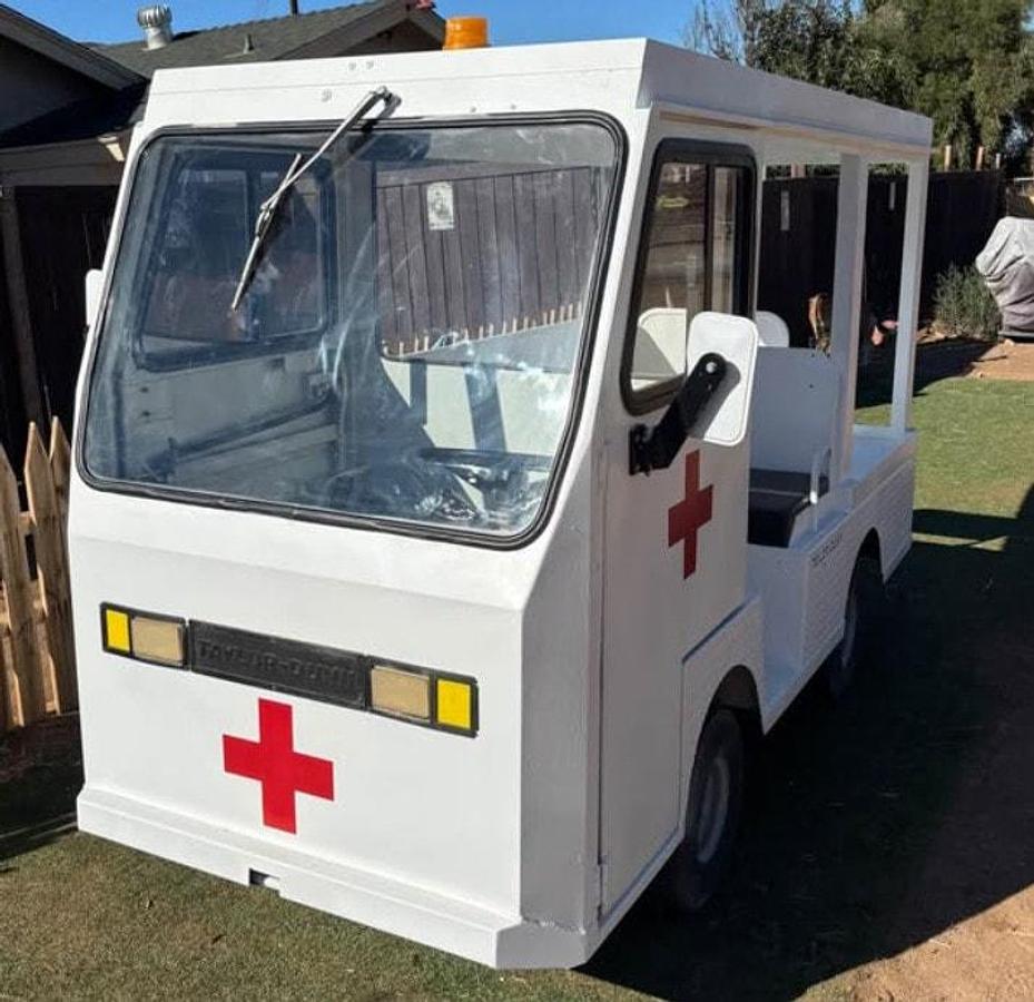 Used 2001 Taylor Dunn B-210 Ambulance Burden Carrier