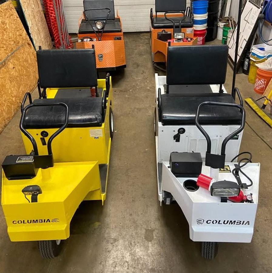 Used Taylor Dunn & Colombia Carts - 4 Available