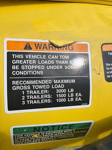 Used Cushman Tug
