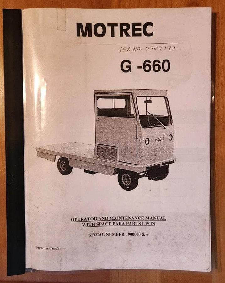 Used Motrec Burden Carrier