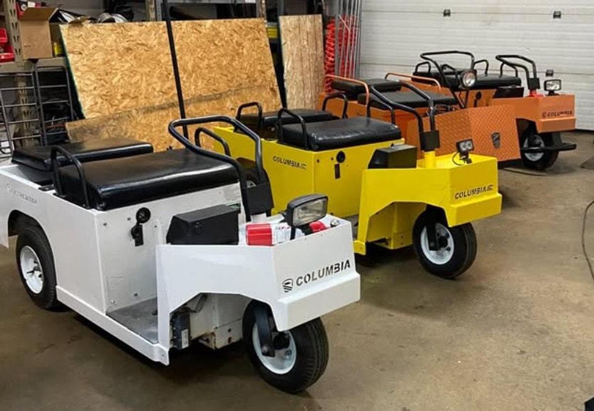 Used Taylor Dunn & Colombia Carts - 4 Available