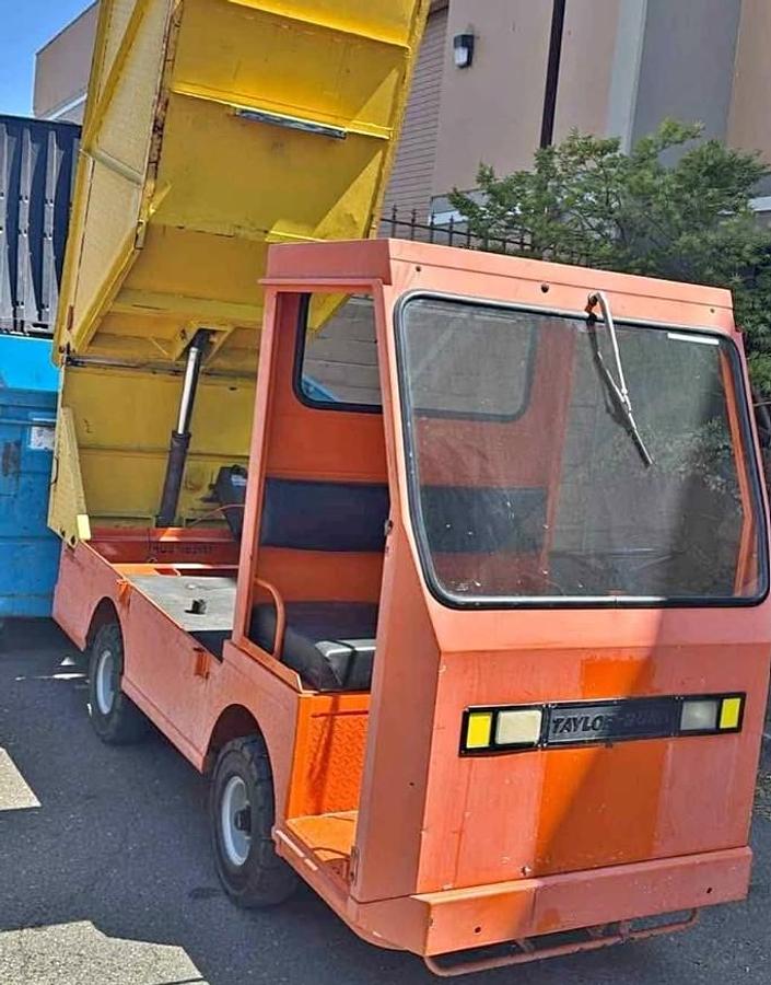 Used Taylor Dunn Burden Carrier with Hydraulic Dump