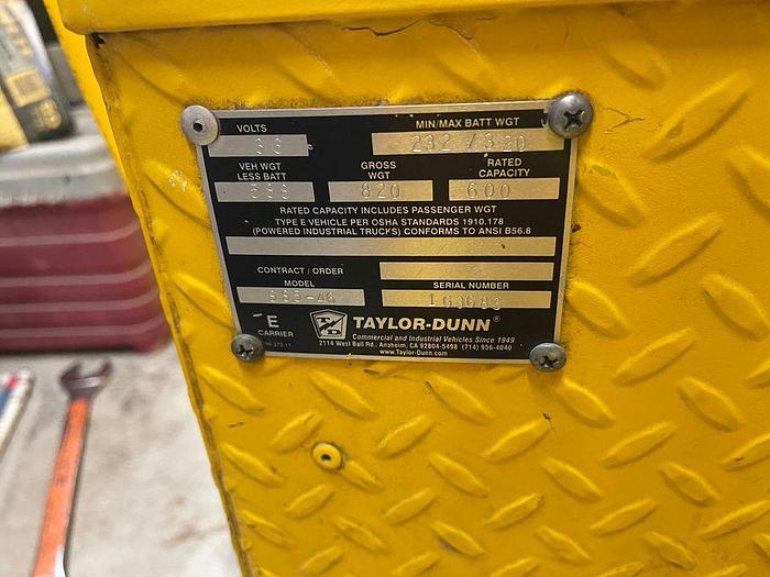 Used Taylor Dunn SS5-46