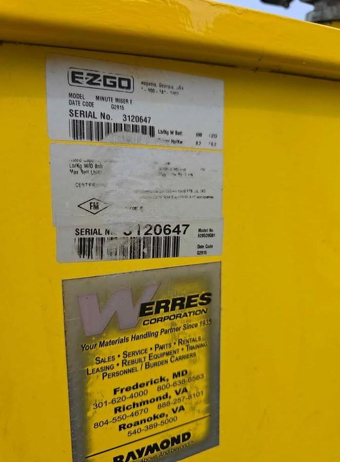 Used Cushman Minute Miser Step Saver
