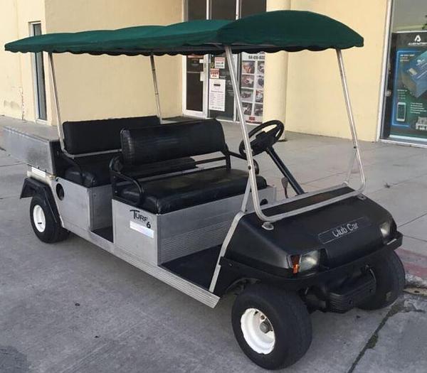 Used Club Car Carryall Turf 6 - 4 Passenger