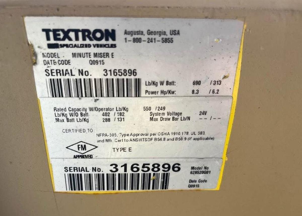 Used Cushman Minute Miser Step Saver