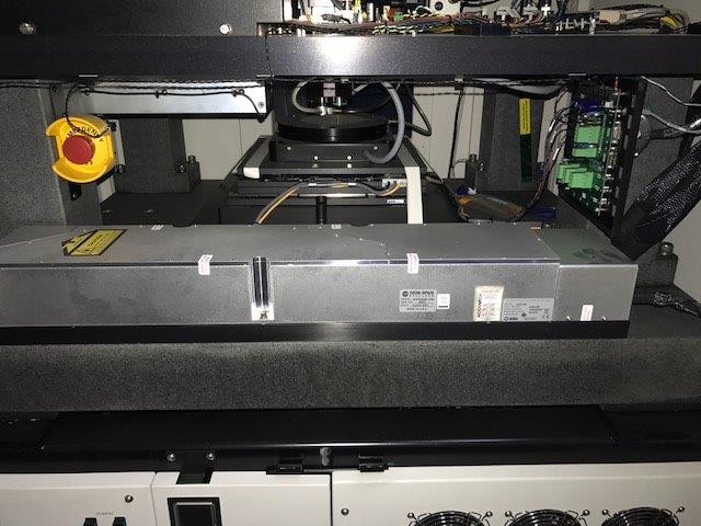 Used Newwave Research Accuscribe 2150 Laser Scribe System - Auto production model