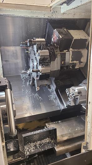 Used 2013 OKUMA L300-MW Live Tooling, Sub Spindle ***Low Hours***
