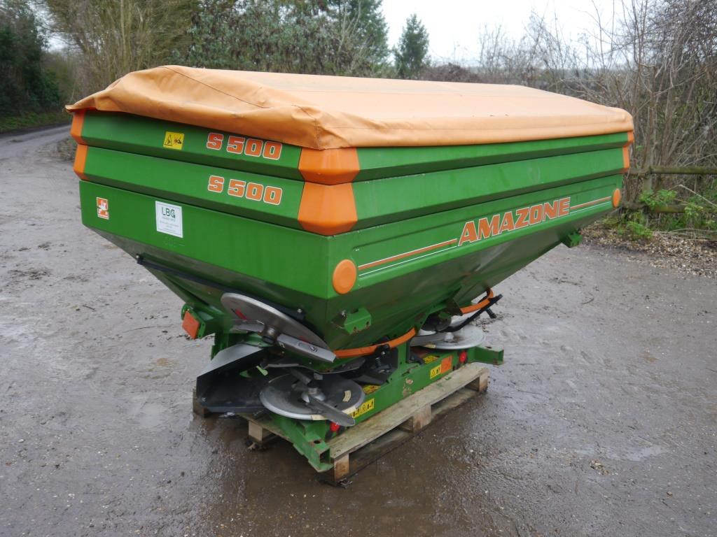 Used Amazone S500 Fertiliser Spreader