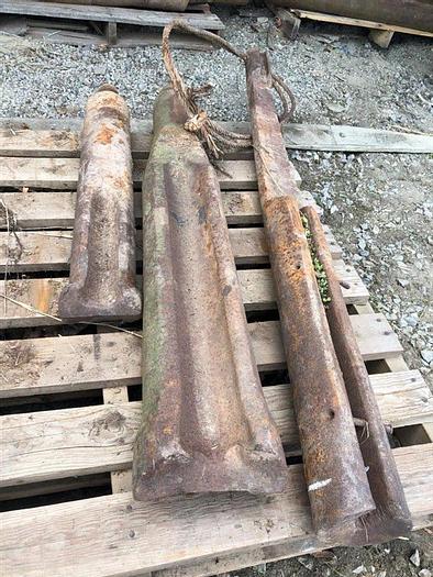 Used 7-3/4" x 41" Chisel Bit for Cable Tool