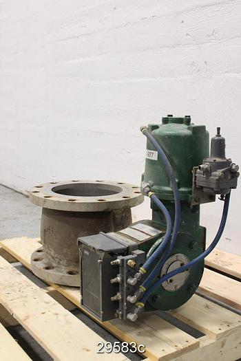 Used Fisher V150 10" V-Ball Control Valve #29583