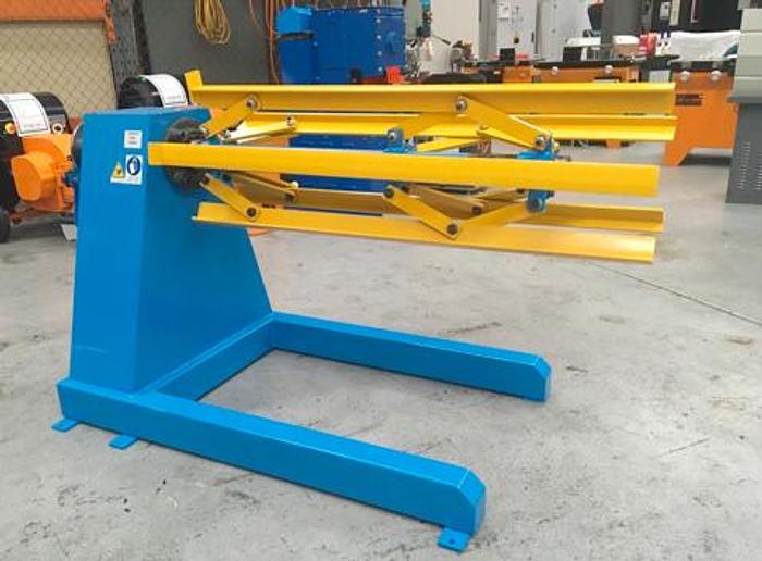 New F&P 1-5ton Undriven Decoilers #3230/.1/.3