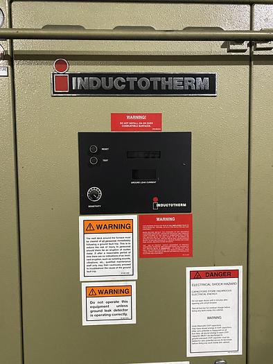 Used 2006 INDUCTOTHERM 150 KW POWER TRAK INDUCTION MELTING SYSTEM