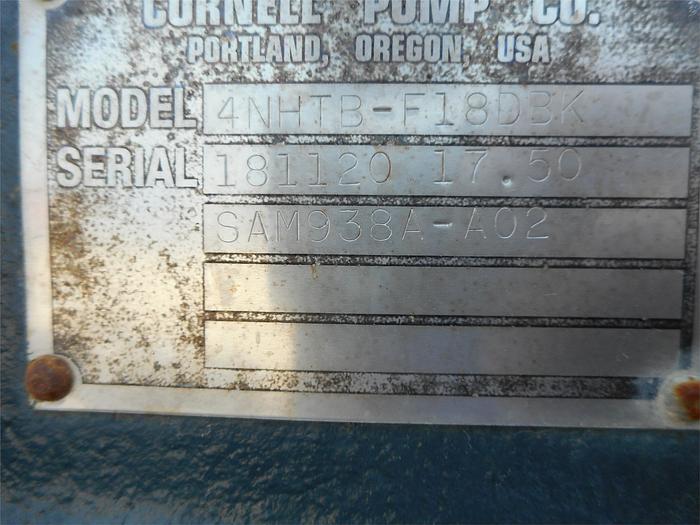 Used CORNELL 4NHTB-F18DBK Manure Injection System