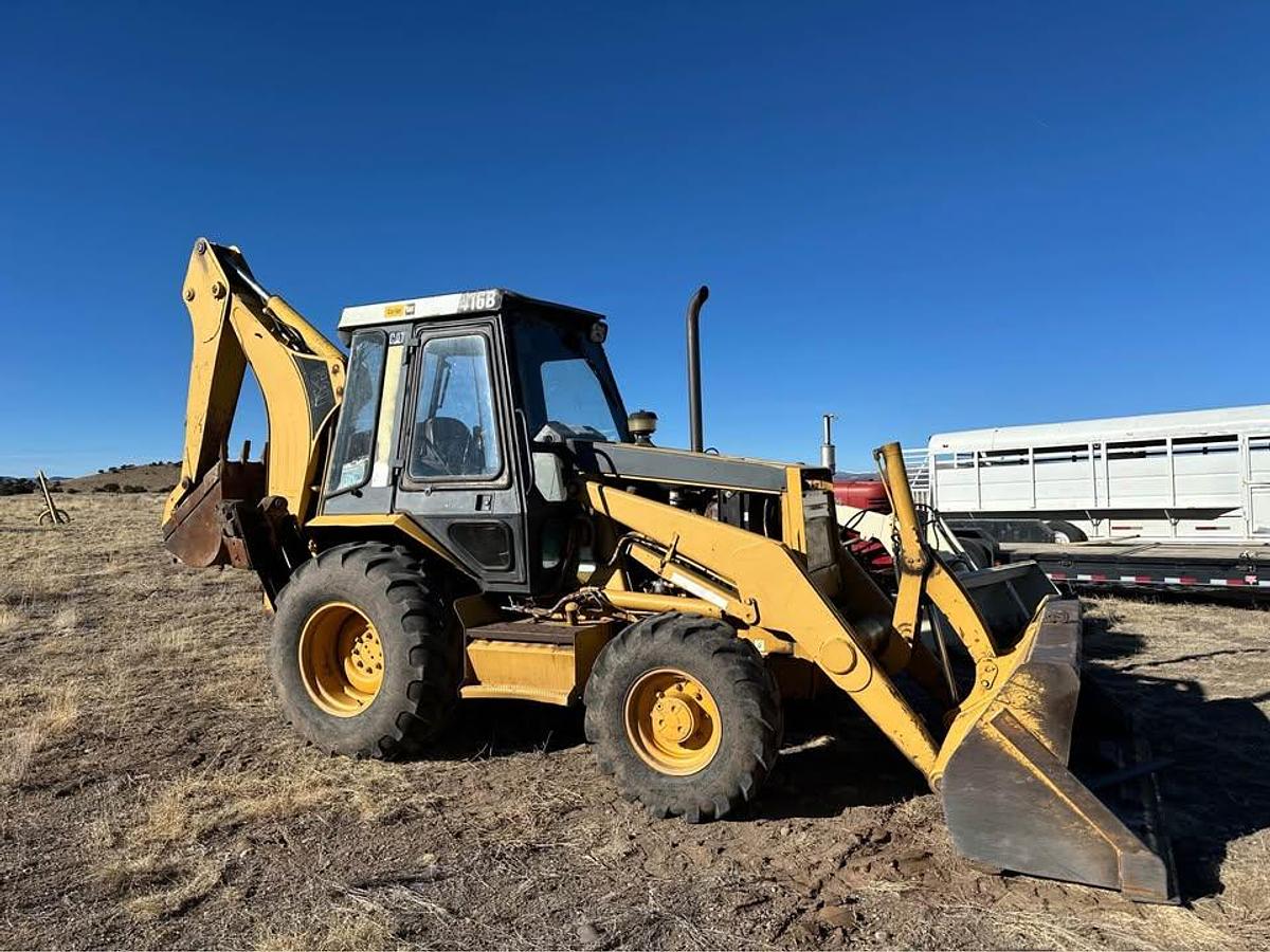 Used 1996 Caterpillar 416B Backhoe Loader