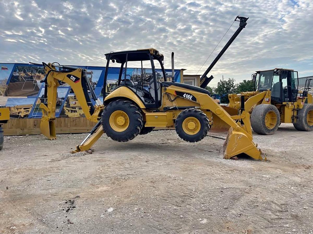Used 2008 Caterpillar 416E 4x4 Backhoe 
