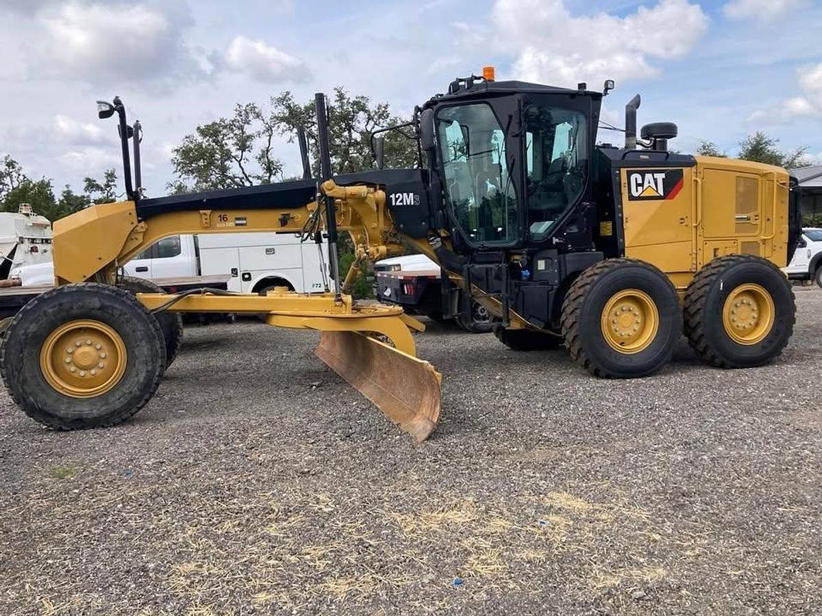 Used 2018 Caterpillar 12M3 Motor Grader