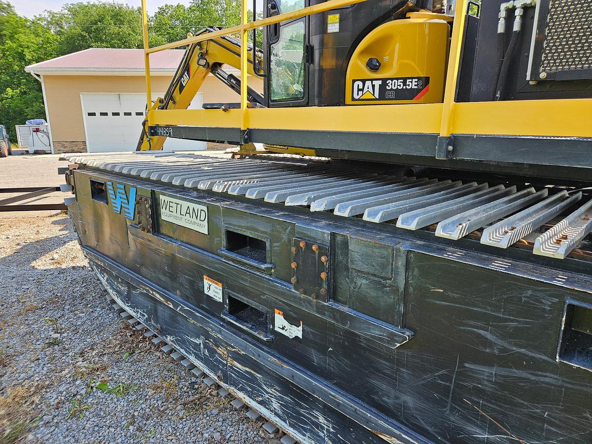 Used 2020 Caterpillar 305.5E Amphibious Excavator
