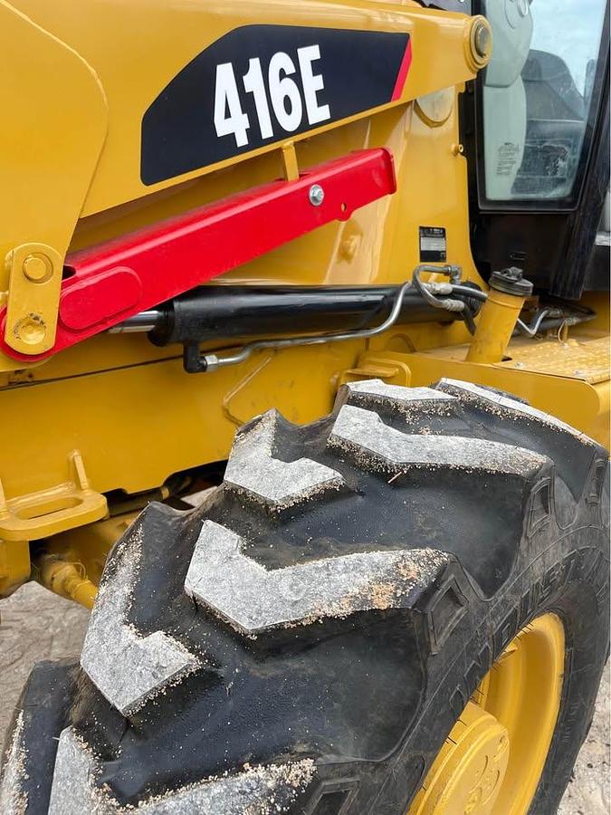 Used 2008 Caterpillar 416E 4x4 Backhoe