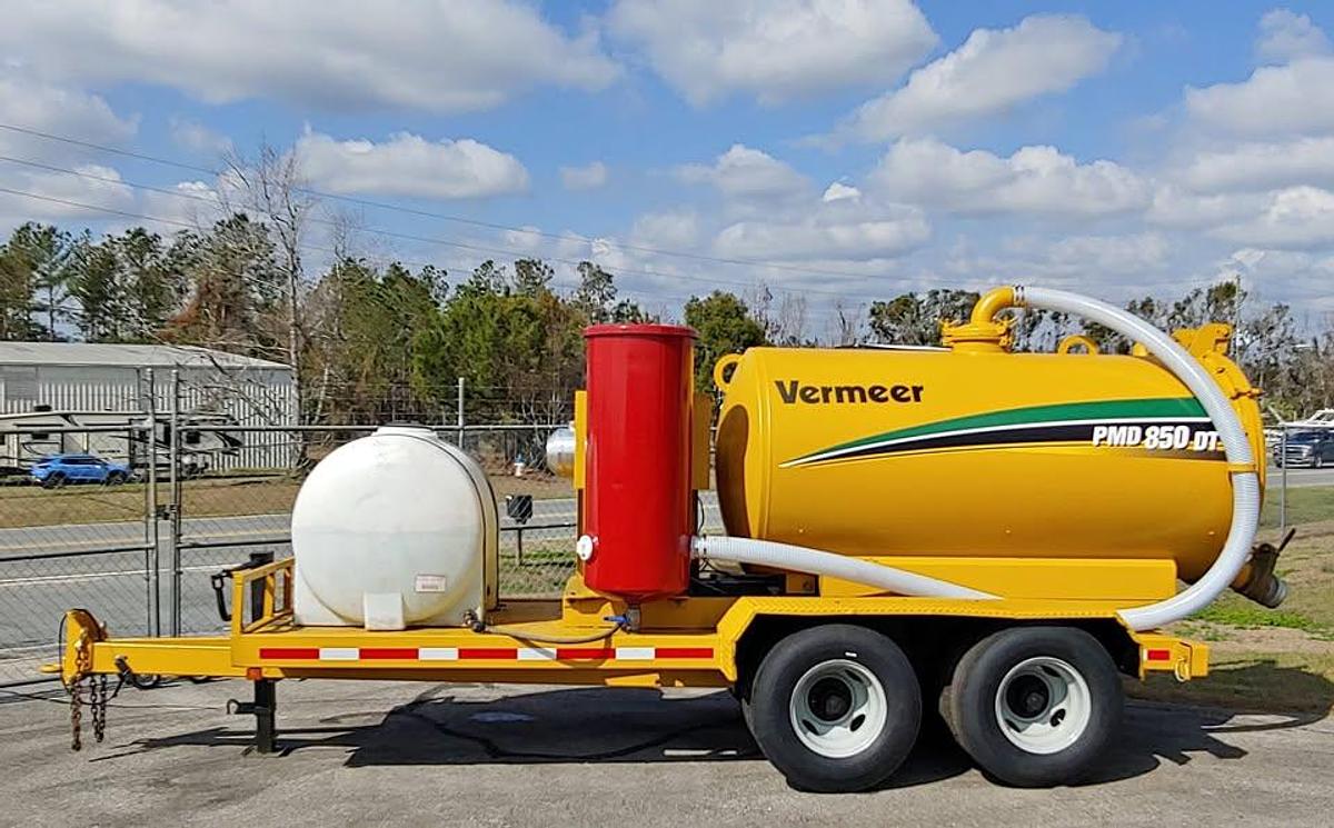 Used Vermeer Vacuum Trailer Hydro Excavation