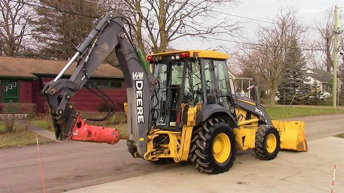 Used 2008 JOHN DEERE 310SJ