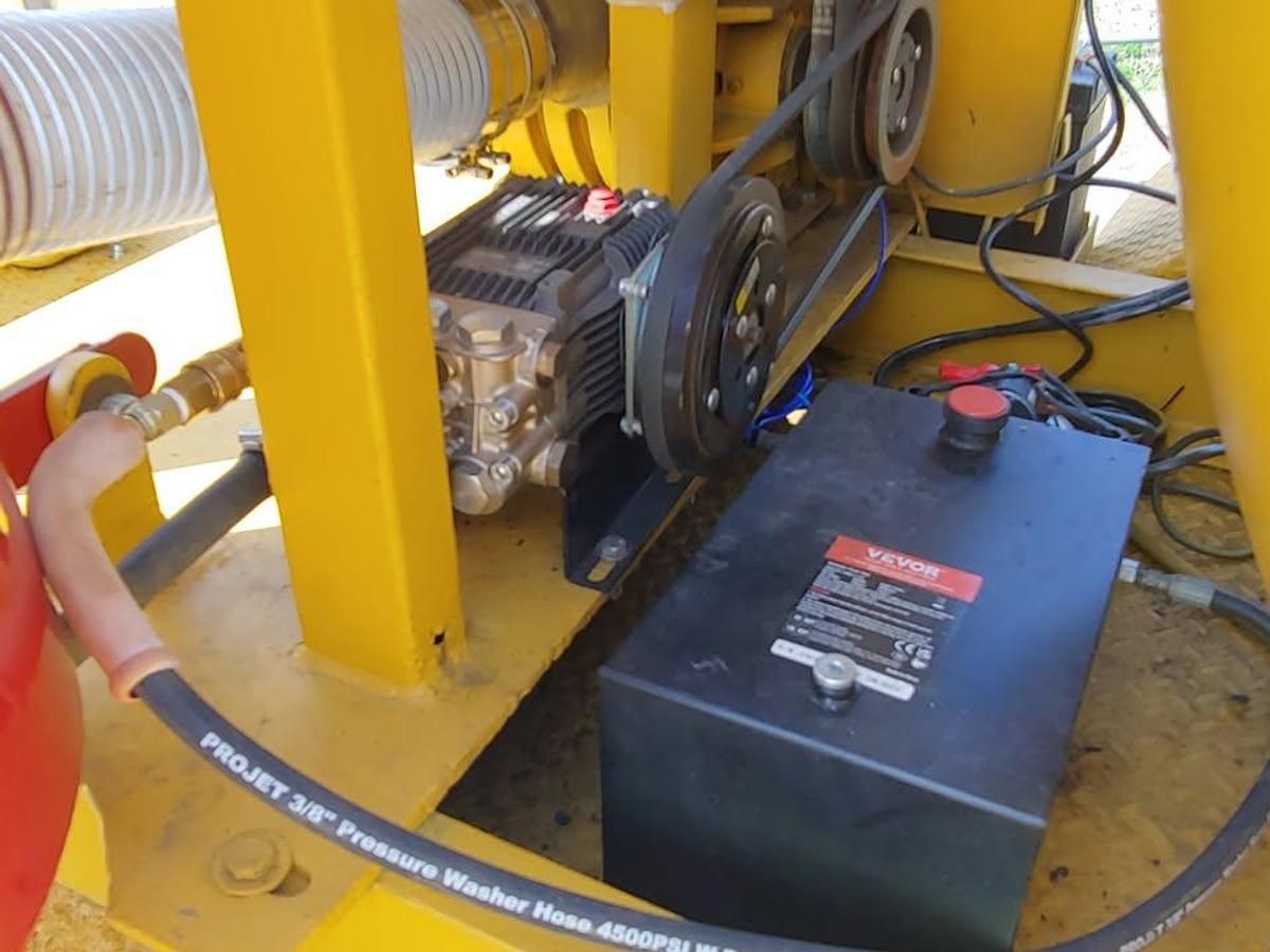 Used Vermeer Vacuum Trailer Hydro Excavation