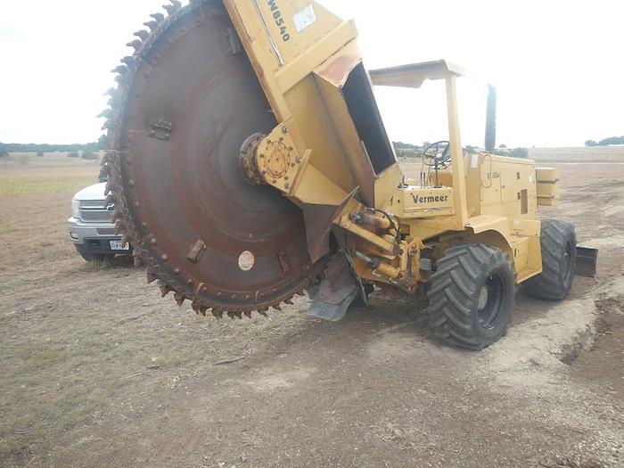 Used 2000 Vermeer V8550A Rocksaw