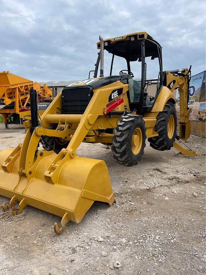 Used 2008 Caterpillar 416E 4x4 Backhoe