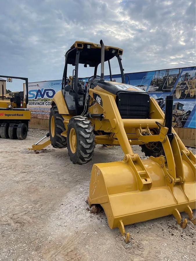 Used 2008 Caterpillar 416E 4x4 Backhoe