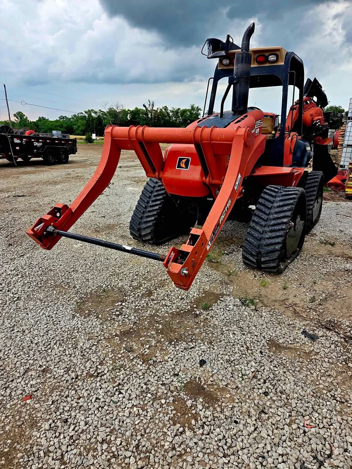 Ditch Witch RT115 Trencher Plow Quad w/ Reel Carrier