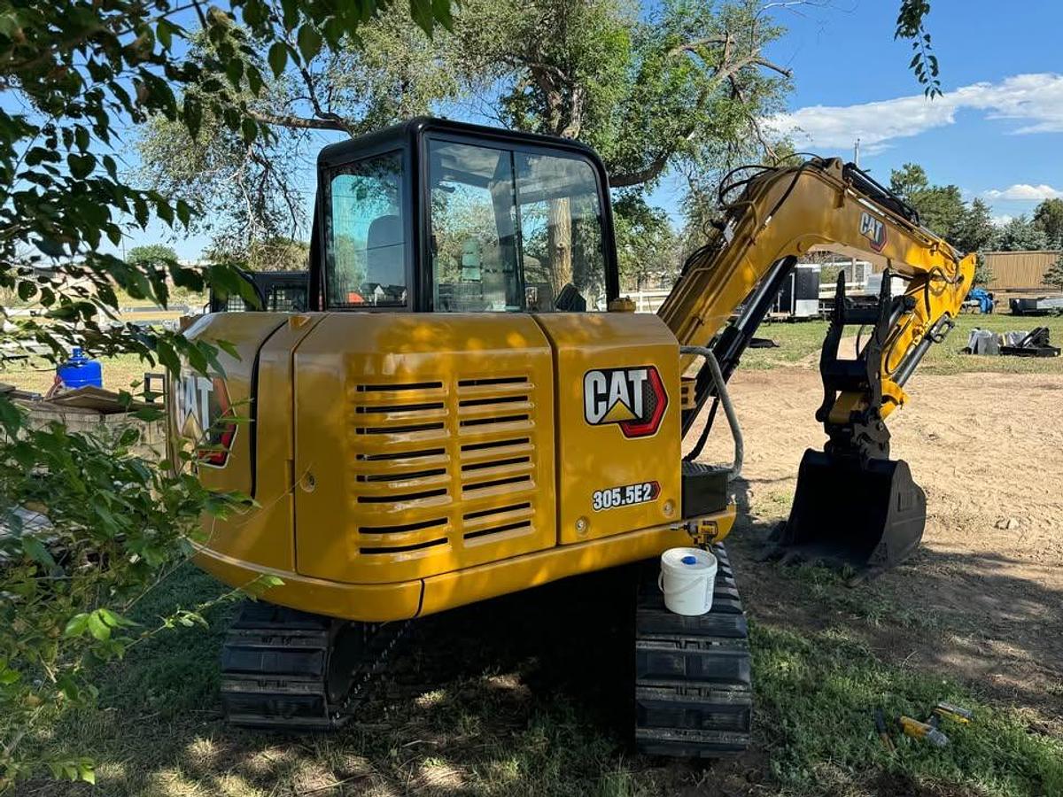 Used 2021 Caterpillar 305.5E2 Mini Excavator