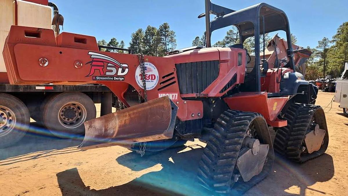 Used 2015 Ditch Witch RT120 Quad Trencher Rocksaw