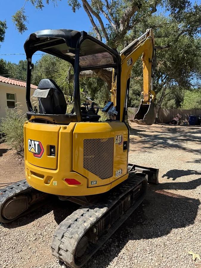 Used 2021 Cat 303 CR Mini Excavator