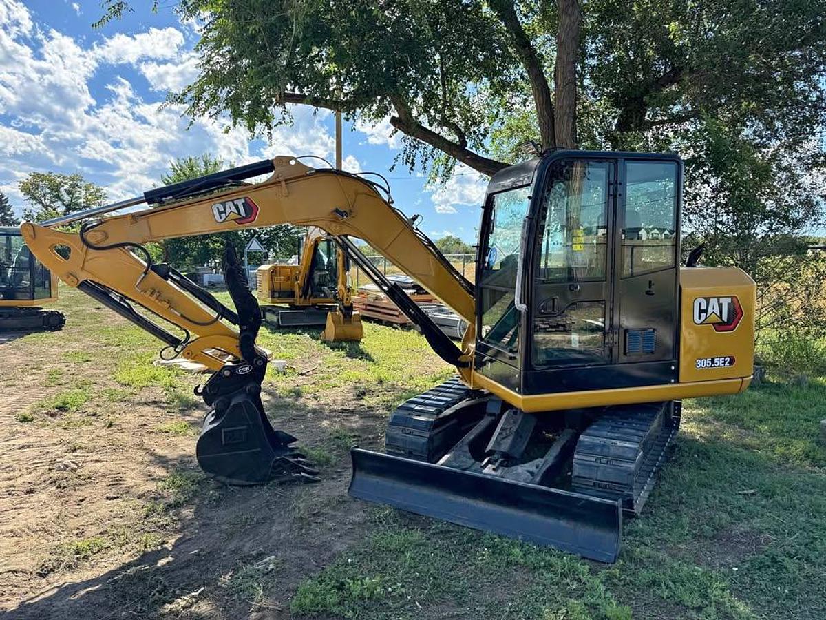 Used 2021 Caterpillar 305.5E2 Mini Excavator