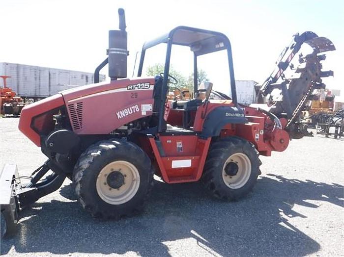 Used 2008 DITCH WITCH RT115 Trencher