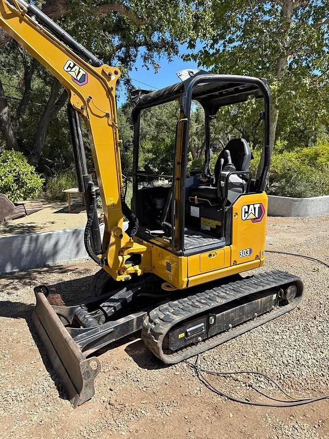 Used 2021 Cat 303 CR Mini Excavator