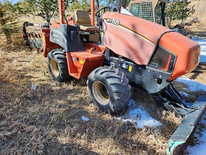 Used 2014 Ditch Witch RT55 Trencher LOW HOURS