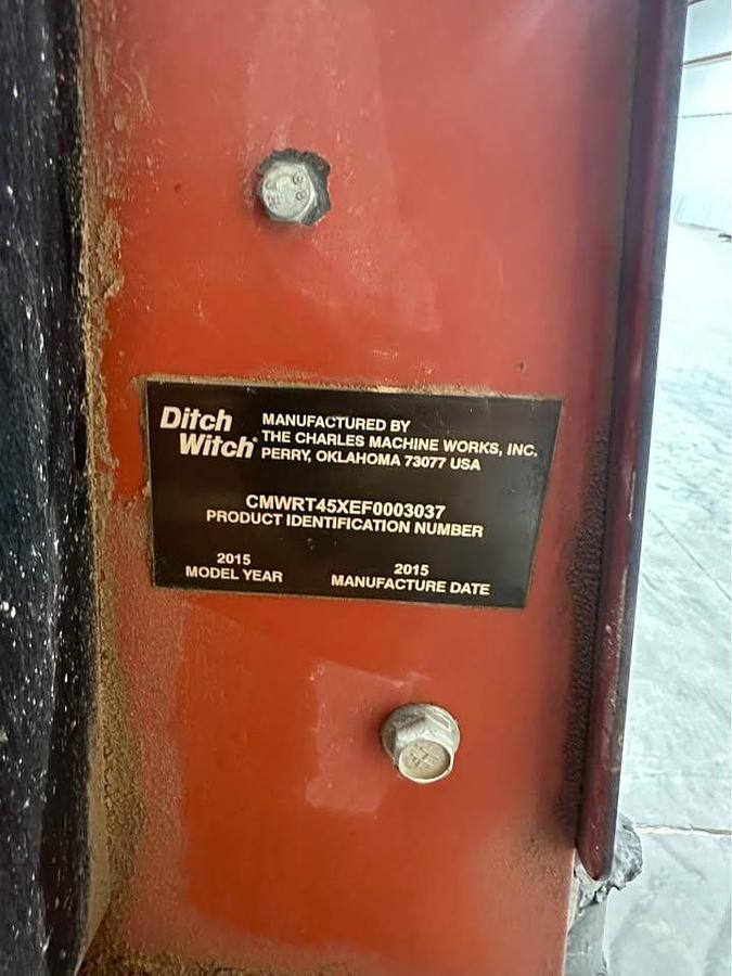 Used 2015 RT45 Ditch Witch