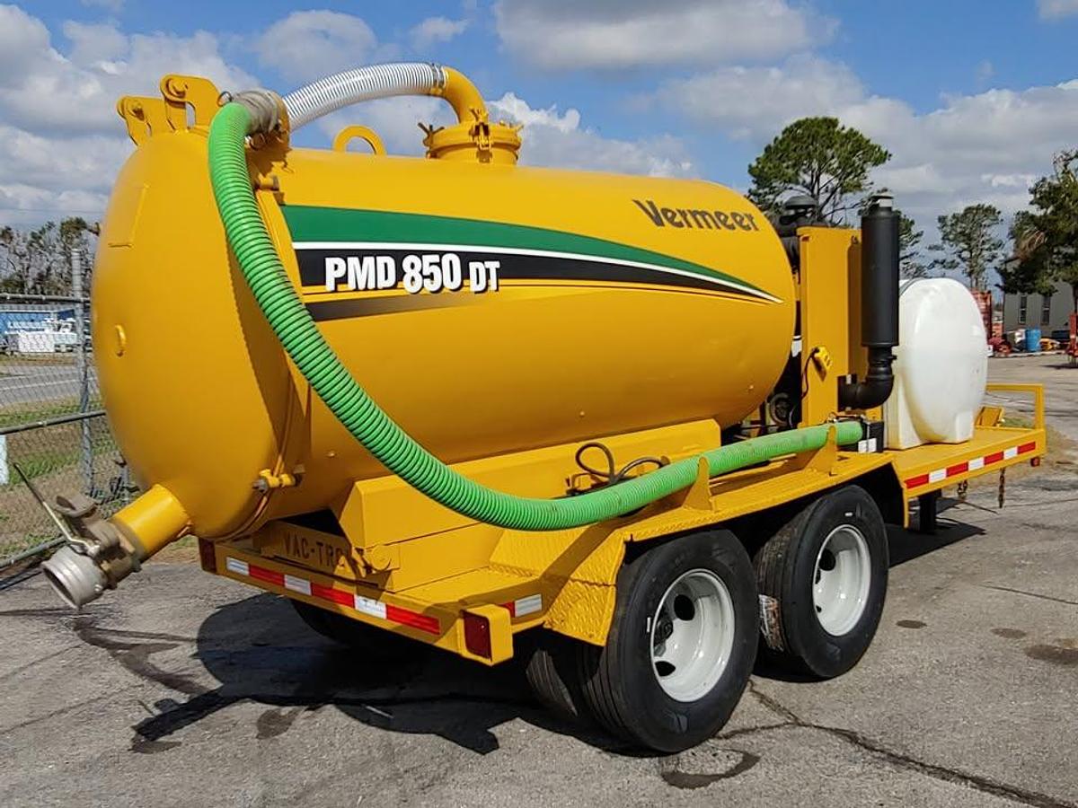 Used Vermeer Vacuum Trailer Hydro Excavation