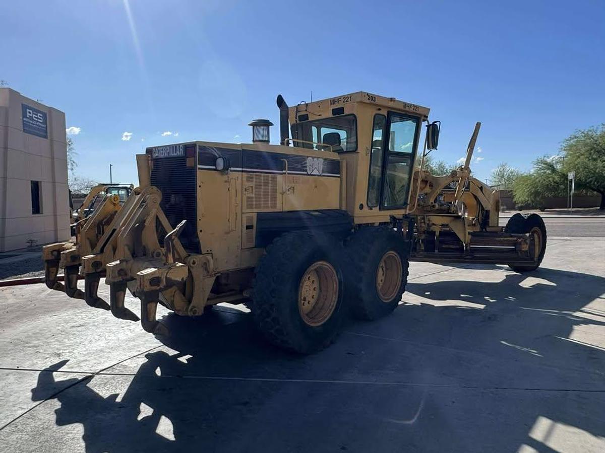 Used 2003 Caterpillar 163H Motor Grader