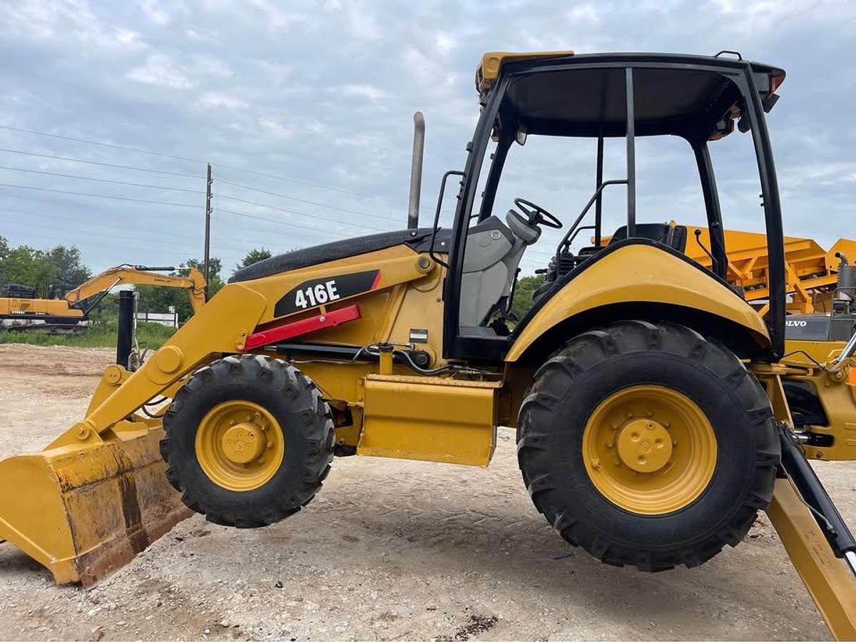 Used 2008 Caterpillar 416E 4x4 Backhoe