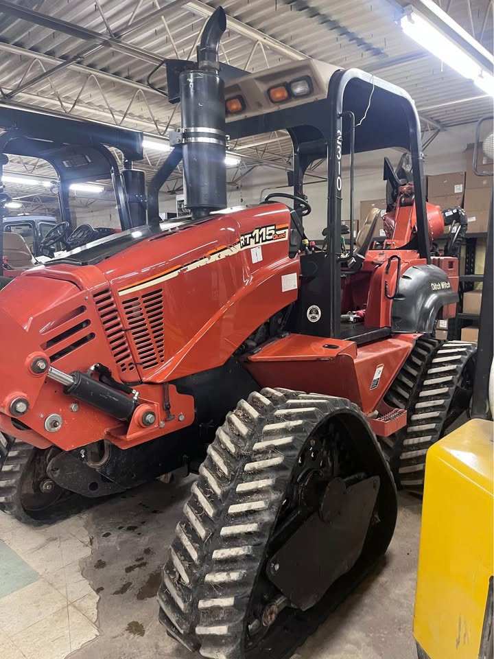 RT115 Trencher Plow Quad w/ Reel Carrier