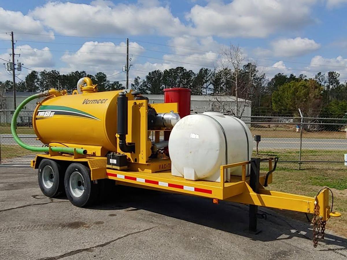 Used Vermeer Vacuum Trailer Hydro Excavation