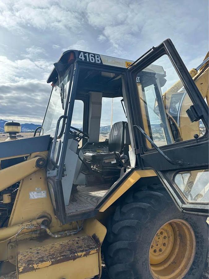 Used 1996 Caterpillar 416B Backhoe Loader