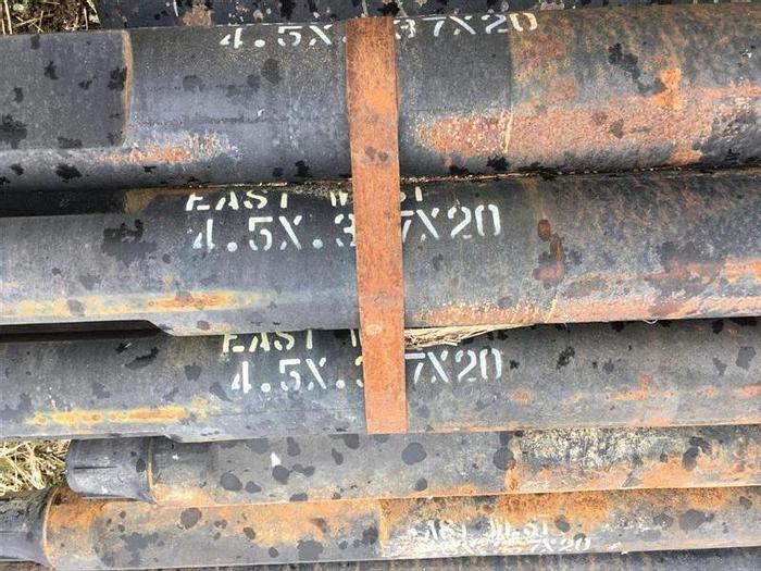 0 Driltech Drill Pipe 20 x 4-1/2 x 3-1/2 Reg. Pin