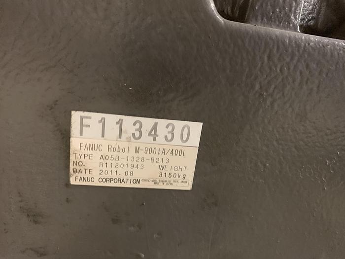 Used FANUC M900iA/400L 6 AXIS CNC ROBOT WITH R30iA CONTROLLER 400KG X 3625mm HIGH REACH