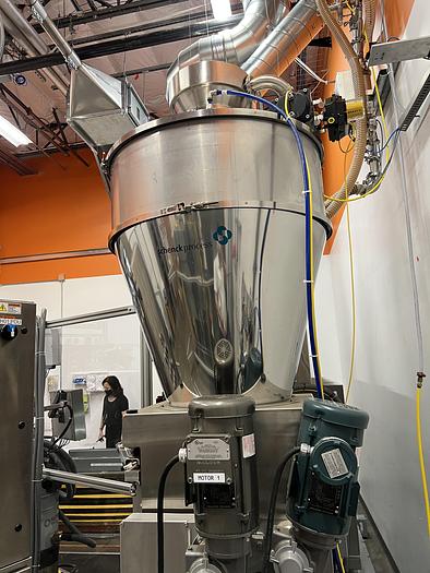 Used Feeder, Screw, 2" x 60", S/St, Schenk, Loss-in-Weight #S744835