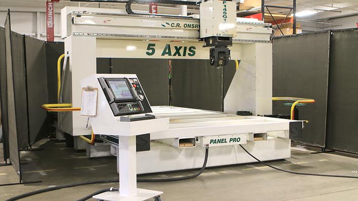Used C.R. ONSRUD MODEL F145G15W10 "5-Axis Pro Series" CNC ROUTER"