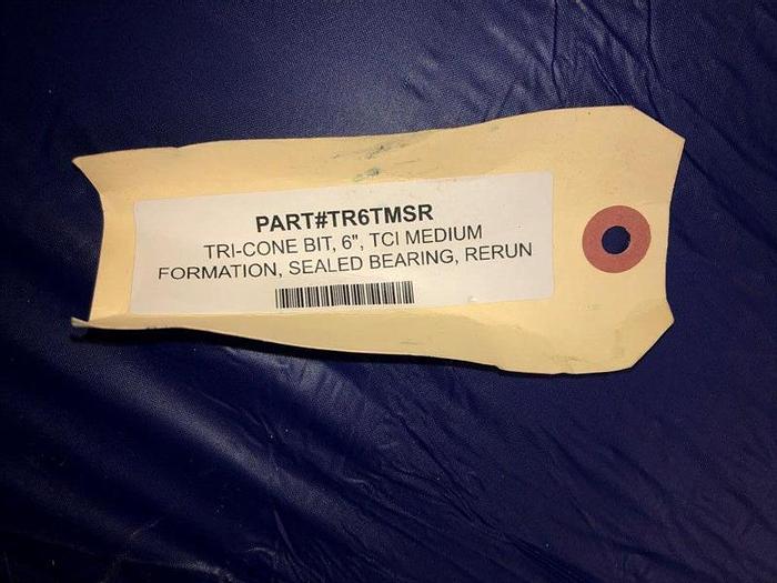 Used 6" Tri-Cone Bit - Medium Formation