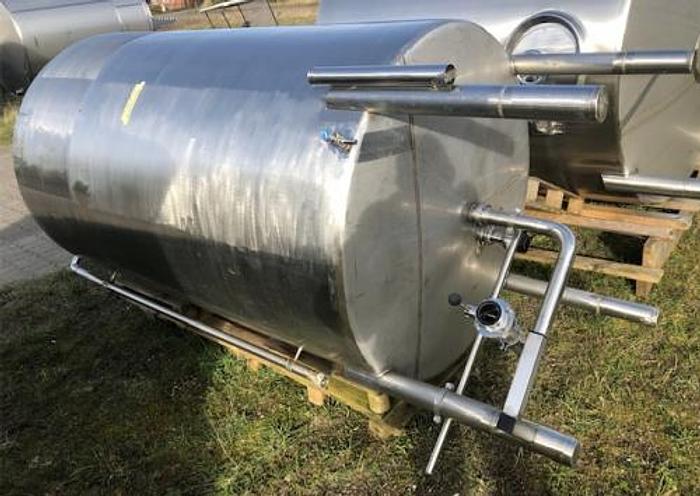 Used 2.6 m3 stainless steel tank